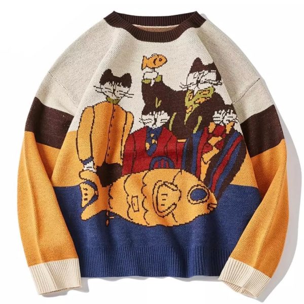 Cats Band Sweatshirt